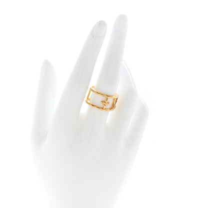 Louis Vuitton Metal LV Iconic Ring L Gold 2 of 5