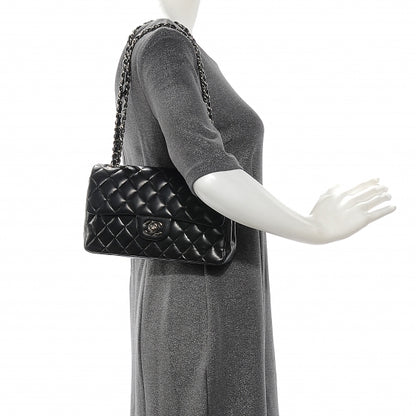Chanel Lambskin Small Double Flap Black 2 of 8