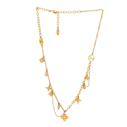 Louis Vuitton Metal Blooming Supple Necklace Gold 3 of 6