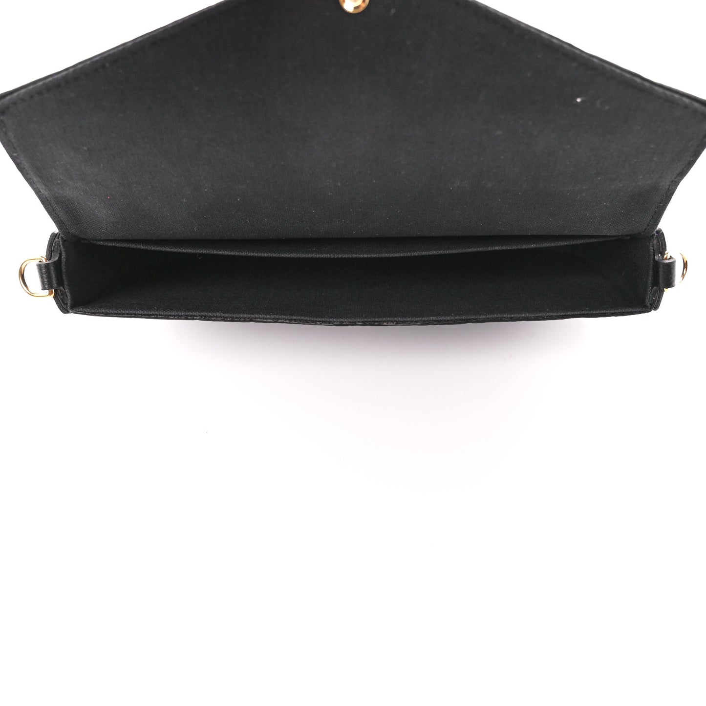 Empreinte Pochette Felicie Chain Wallet Black