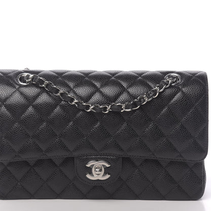 Chanel Caviar Quilted Medium Double Flap Black 10 of 10