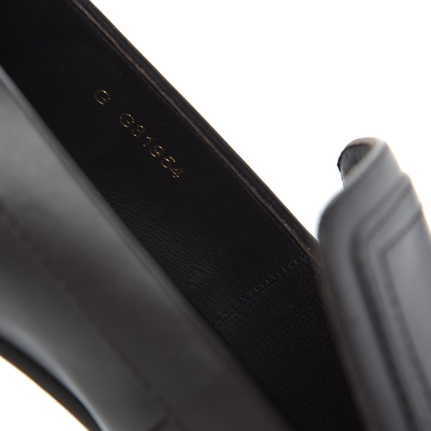Chanel Calfskin Buckle Pumps 39 Black 9 of 11