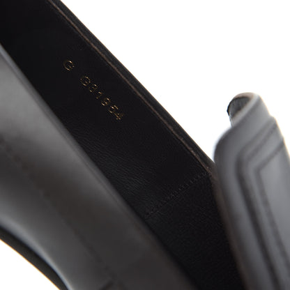 Chanel Calfskin Buckle Pumps 39 Black 9 of 11