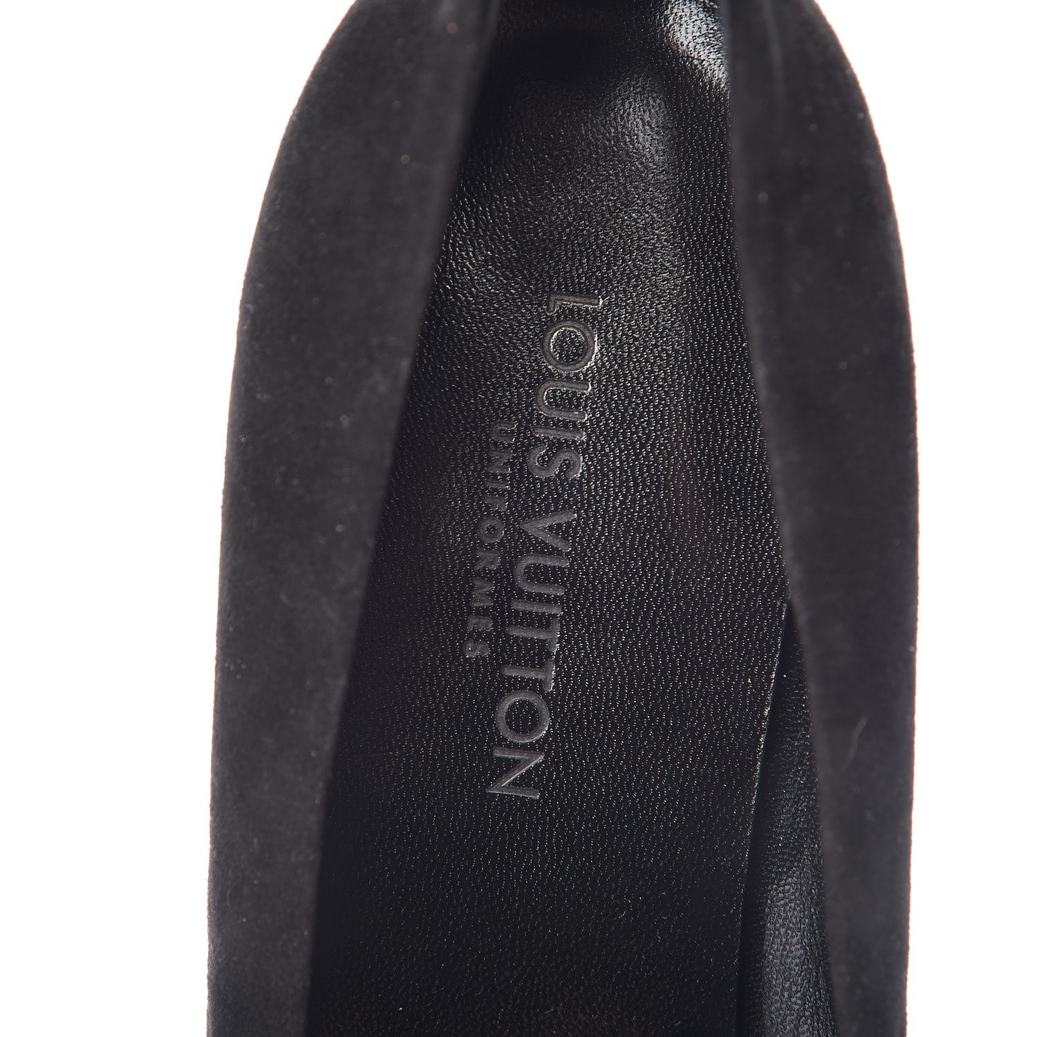 Louis Vuitton Suede Uniformes 38 Black 7 of 9