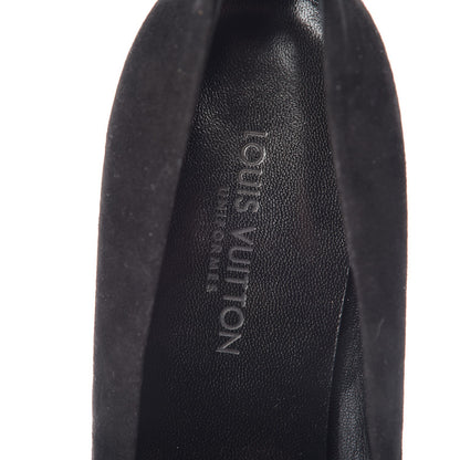 Louis Vuitton Suede Uniformes 38 Black 7 of 9