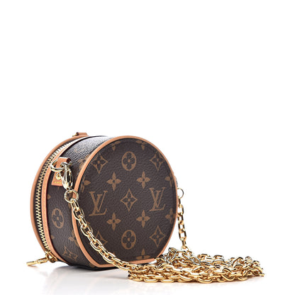 Louis Vuitton Monogram Boite Chapeau Necklace 3 of 10