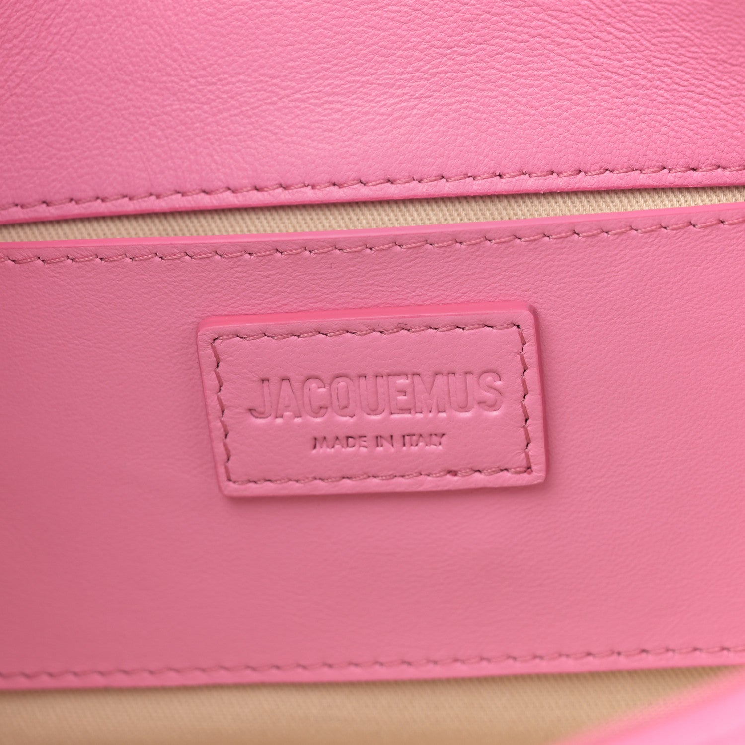 Jacquemus Padded Lambskin Le Bambimou  Light Pink 6 of 9