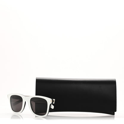 Saint Laurent Acetate Over Sunglasses SL 51 White 9 of 9