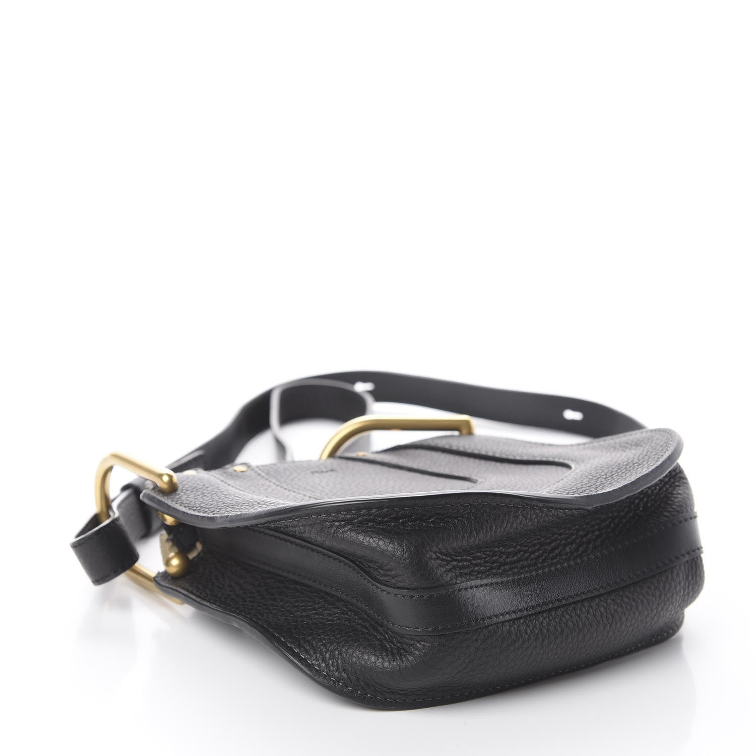 Chloe Grained Calfskin Nano Hayley Hobo Black 3 of 7