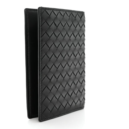 Bottega Veneta Nappa Intrecciato Passport Case Black 3 of 7