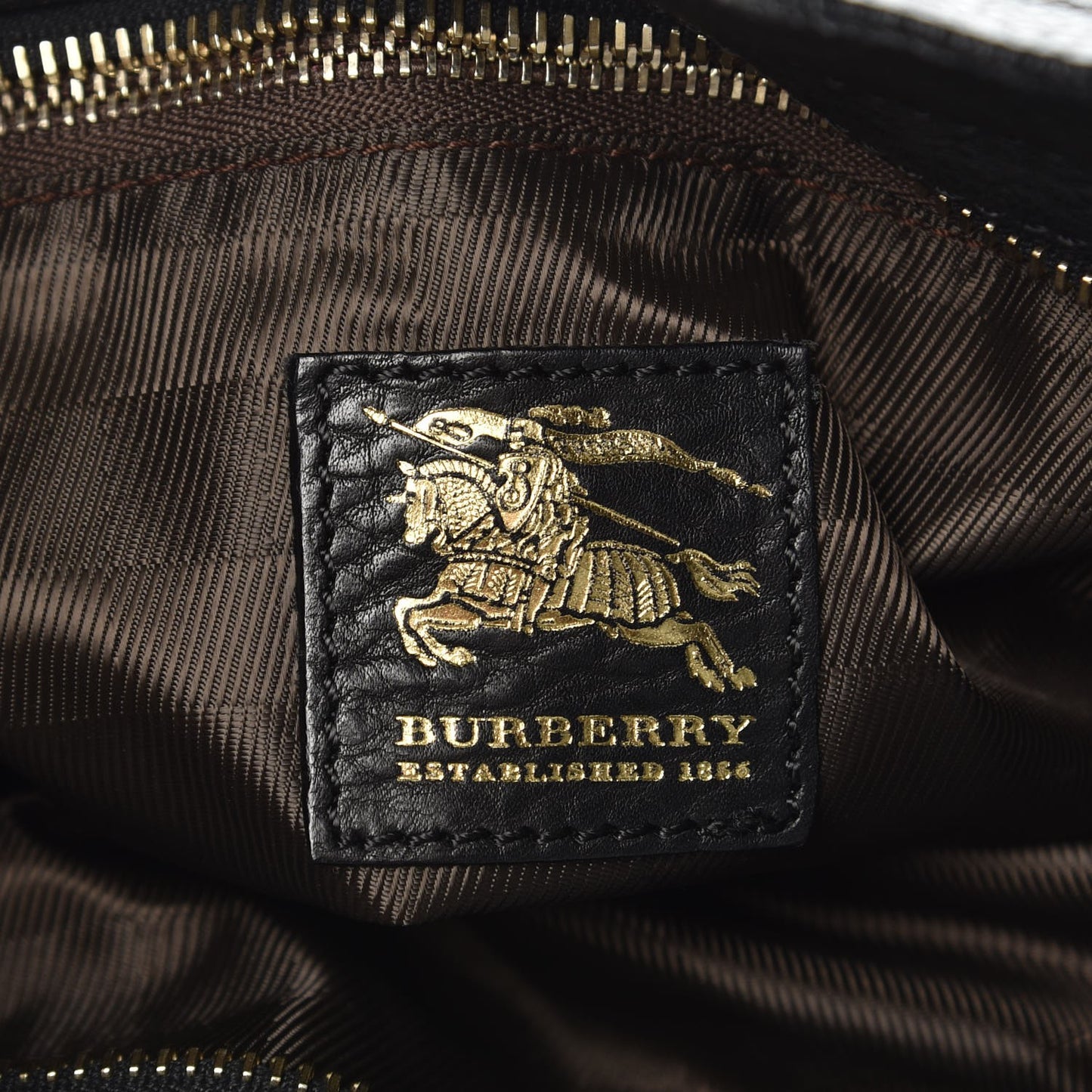 House Check Quilted Shoulder Bag Black