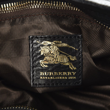 Burberry House Check Quilted Shoulder Bag Black 6 of 7