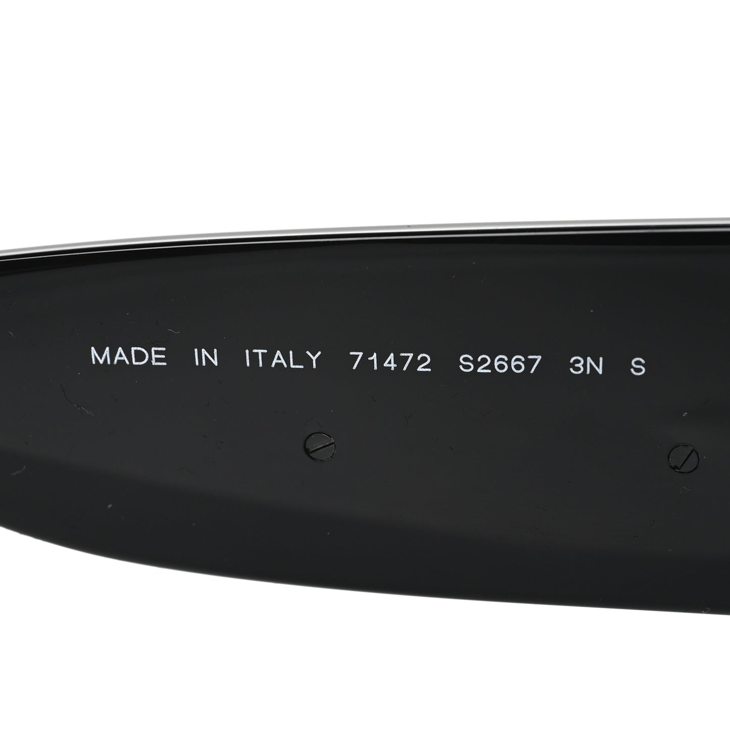 Acetate CC Logo Square Sunglasses 71472 Black