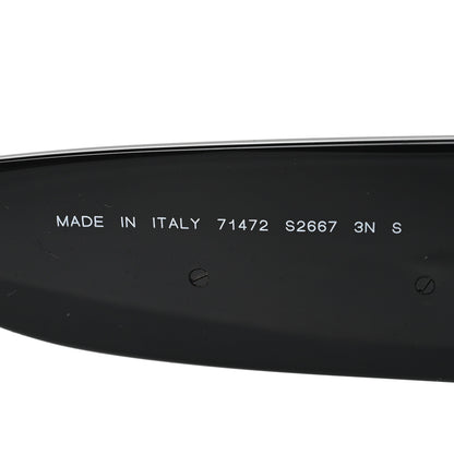 Chanel Acetate CC Logo Square Sunglasses 71472 Black 6 of 7