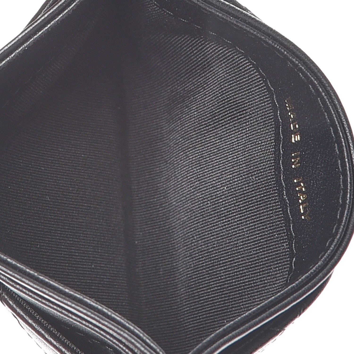 Chanel Lambskin Quilted CC Card Holder Black 5 of 8