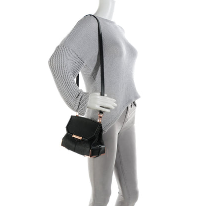 Alexander Wang Calfskin Small Marion Soft Black Rose Gold Hardware 2 of 6
