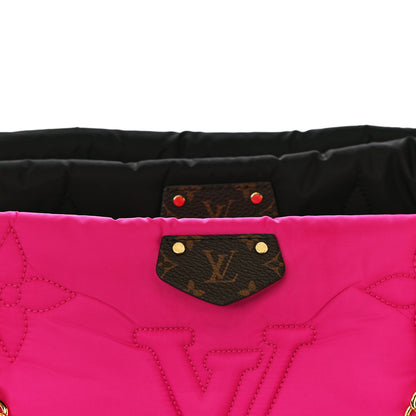 Louis Vuitton Econyl Monogram Pillow Maxi Multi Pochette Accessories Black Fuchsia 11 of 17