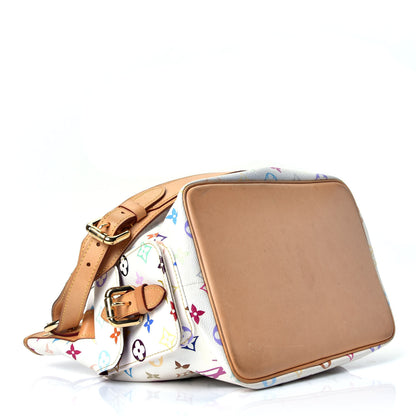 Louis Vuitton Monogram Multicolor Petit Noe White 4 of 5