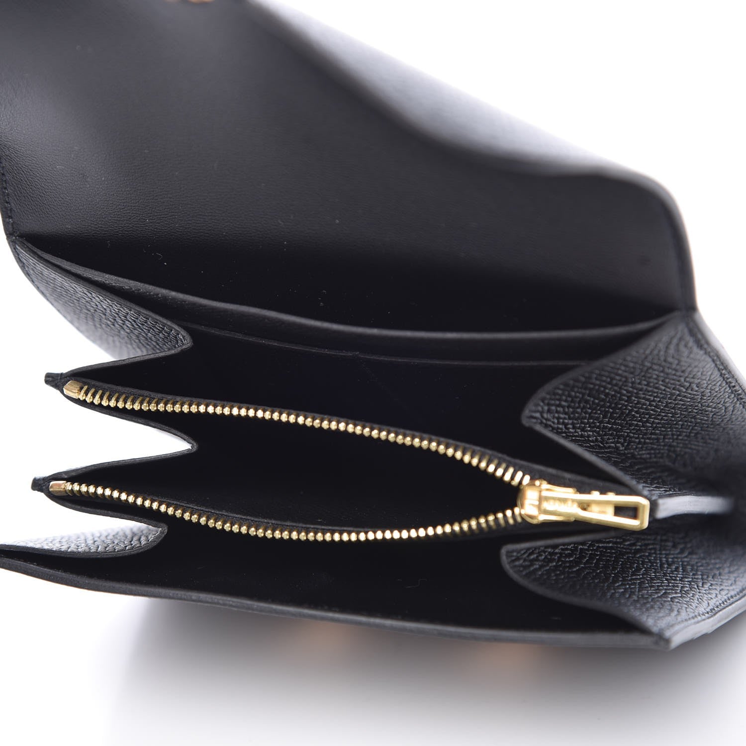 Hermes Epsom Constance Short Wallet Black 5 of 8