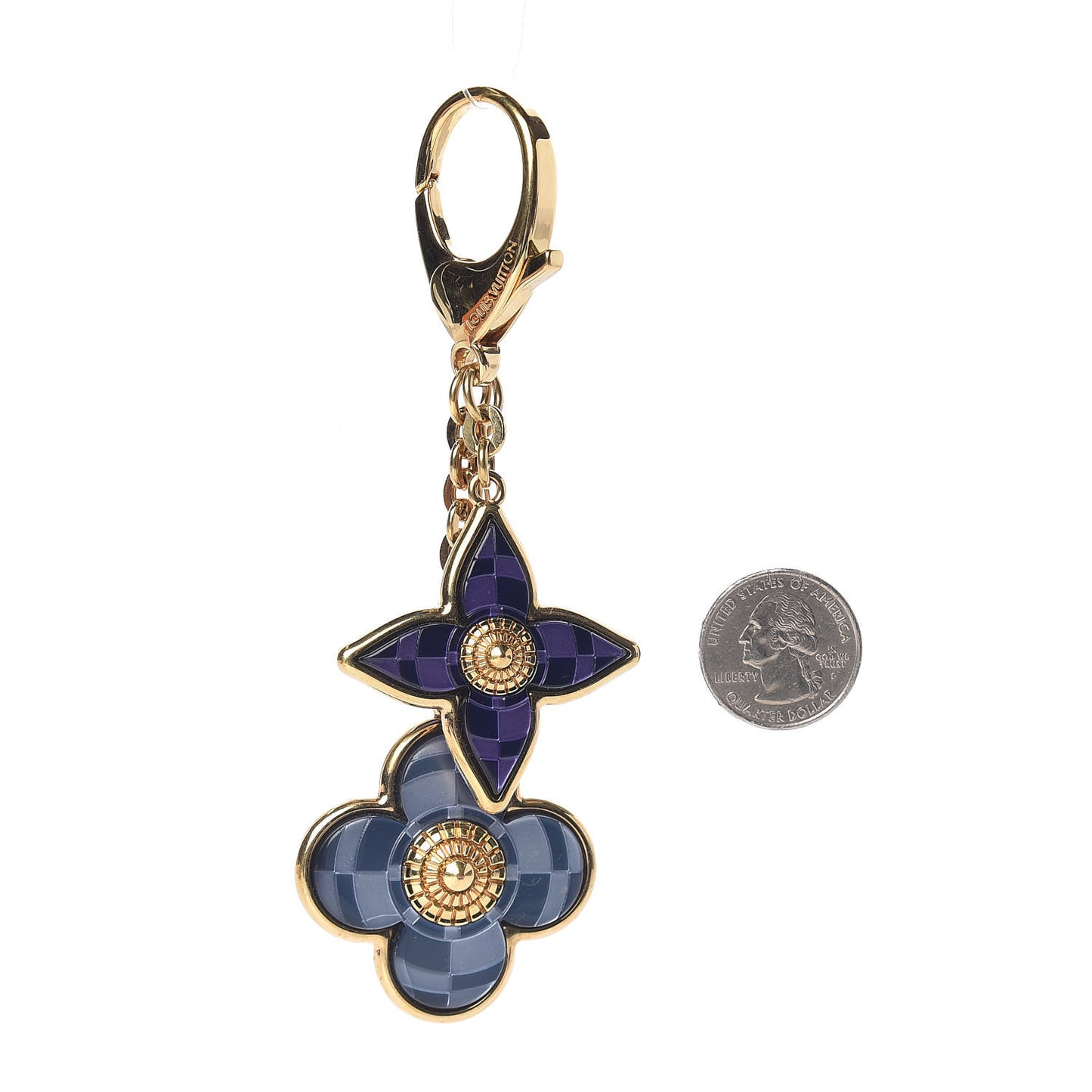 Mosaique Bag Charm Blue