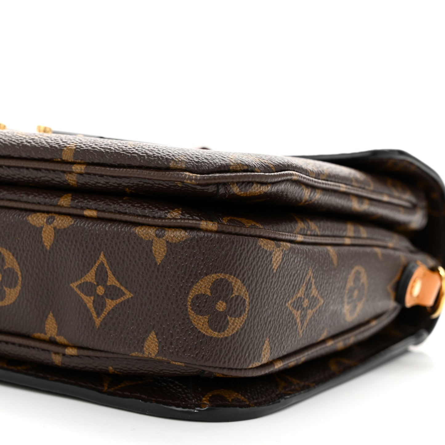 Monogram Braided Pochette Metis Coquelicot