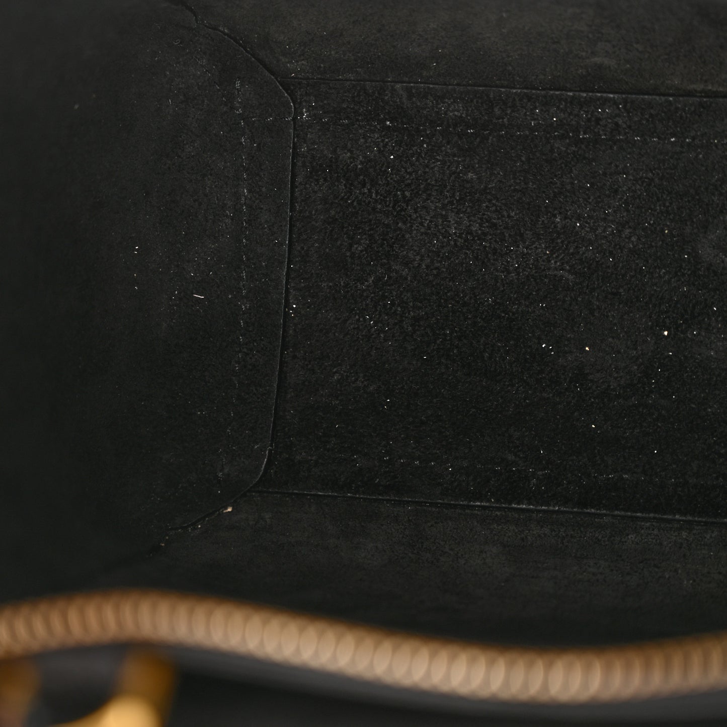 Grained Calfskin Nano Belt Bag Black