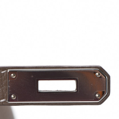 Hermes Togo Kelly Retourne 28 Etoupe 17 of 38
