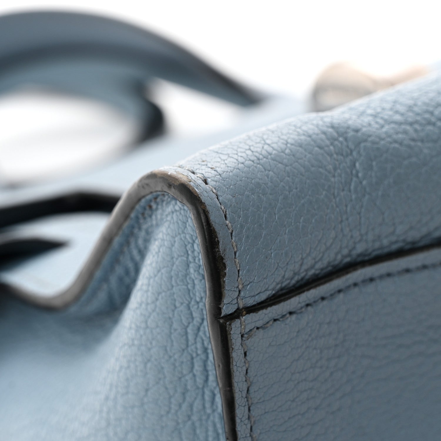Miu Miu Goatskin Madras Top Handle Bag Astrale 14 of 14