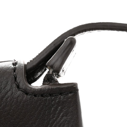 The Row Grained Calfskin Rene Crossbody Dark Brown 10 of 11
