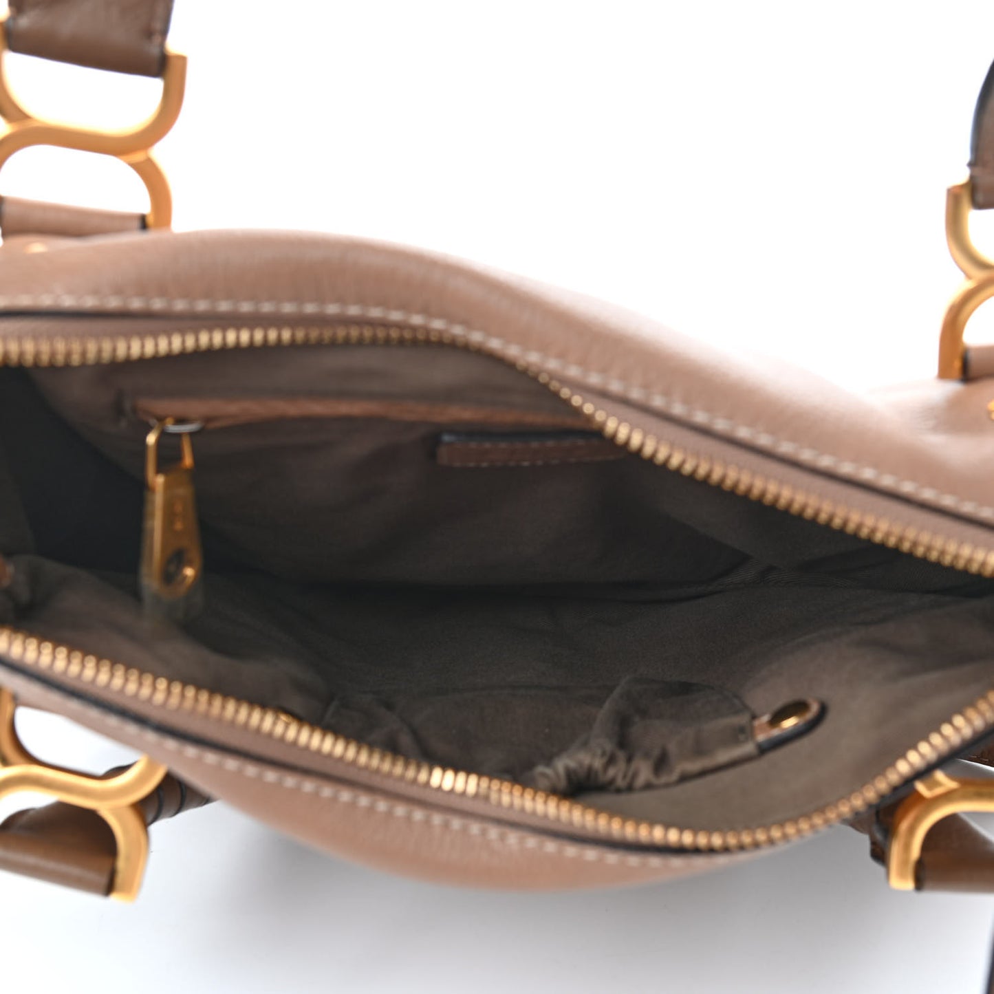 Calfskin Medium Marcie Satchel Nut