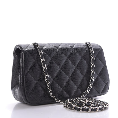 Chanel Caviar Quilted Extra Mini Flap Black 3 of 8