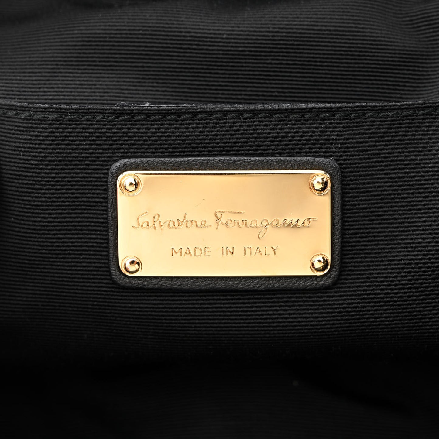 Calfskin Quilted Giuliette Backpack Black
