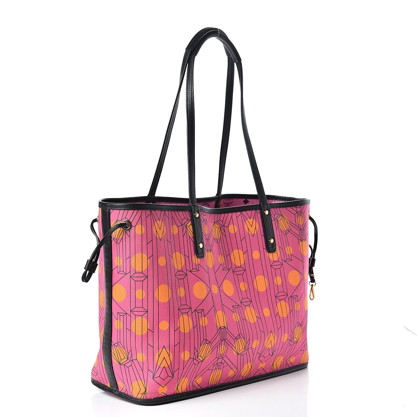 Visetos Medium Liz Reversible Shopper Tote Pink