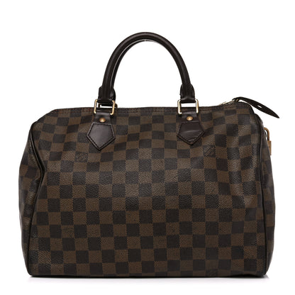 Louis Vuitton Damier Ebene Speedy 30 1 of 36