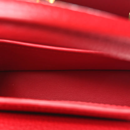 Louis Vuitton Taurillon Mini Capucines Scarlet 5 of 11