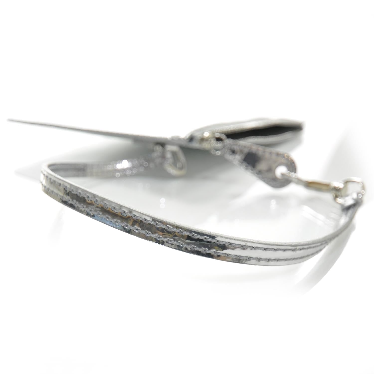 Louis Vuitton Monogram Miroir Inventeur Pochette Plat Silver 4 of 8