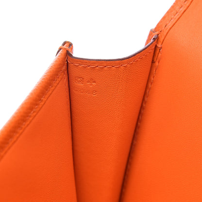 Hermes Epsom Jige Elan 29 Clutch Orange 7 of 7