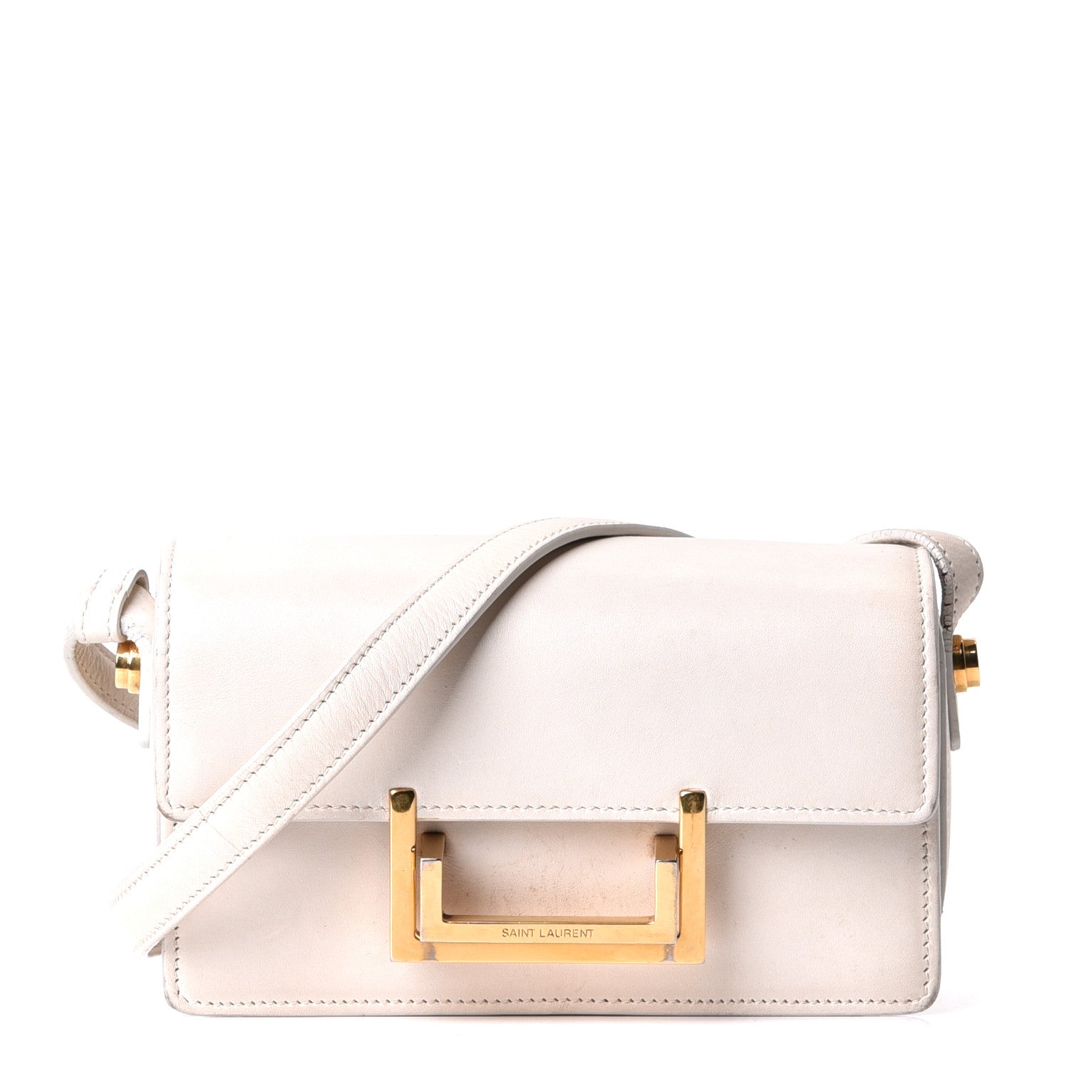 Saint Laurent Calfskin Small Classic Lulu Bag White 1 of 7