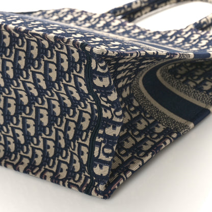 Christian Dior Oblique Large Book Tote Blue Multicolor 8 of 8