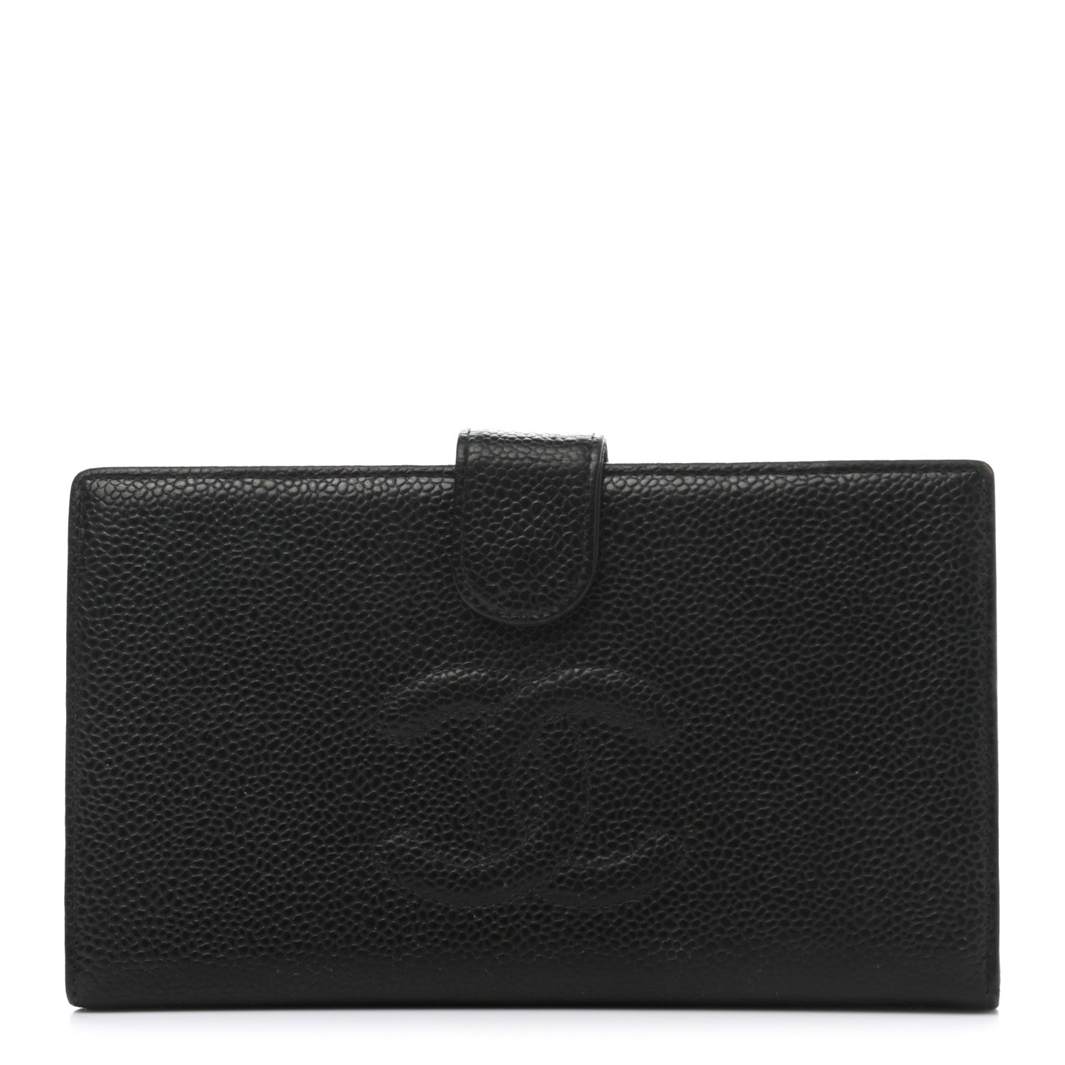 Chanel Caviar Timeless CC French Wallet Black 1 of 13