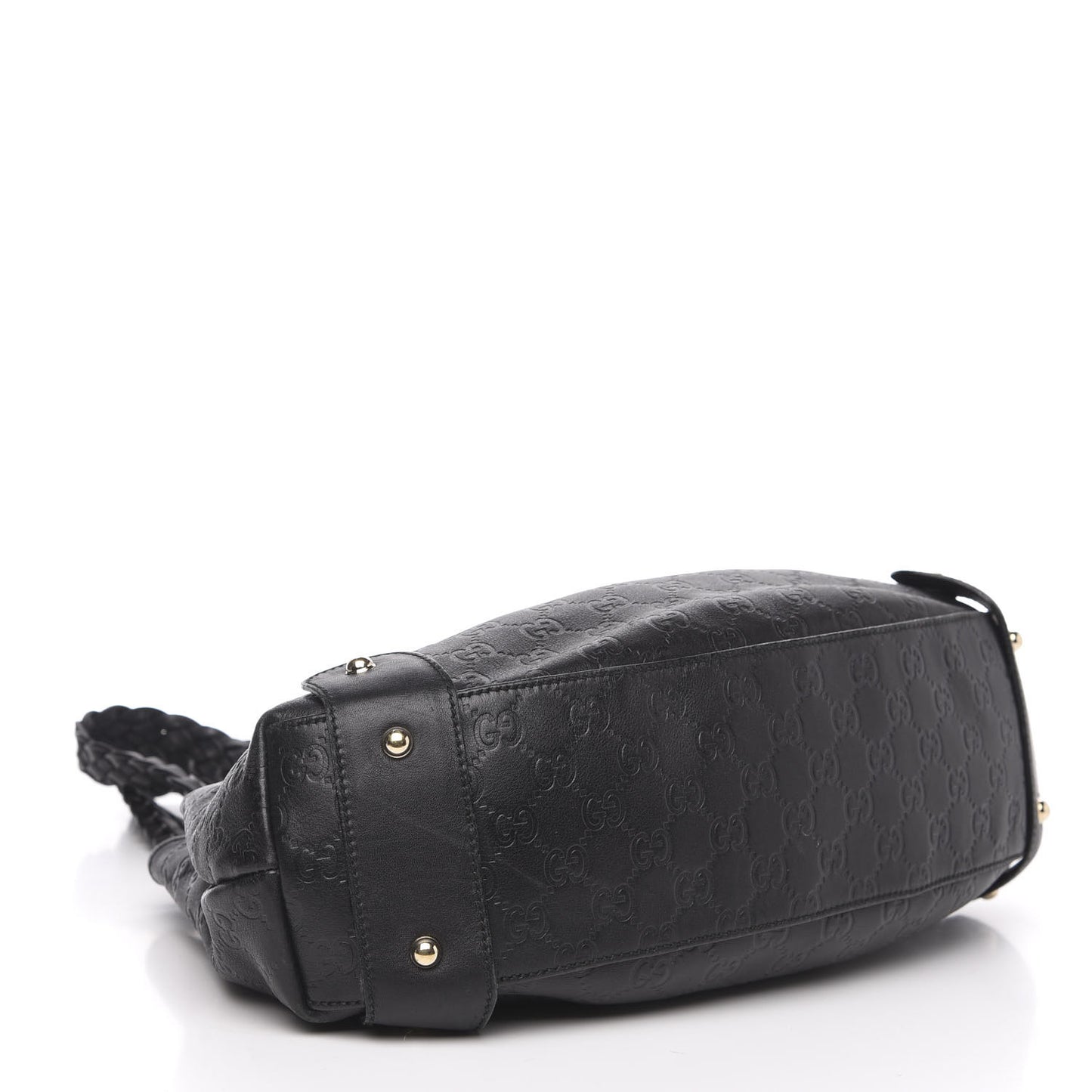 Guccissima Small Pelham Shoulder Bag Black