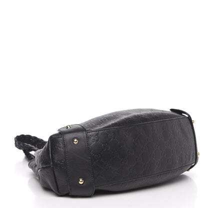 Gucci Guccissima Small Pelham Shoulder Bag Black 3 of 12