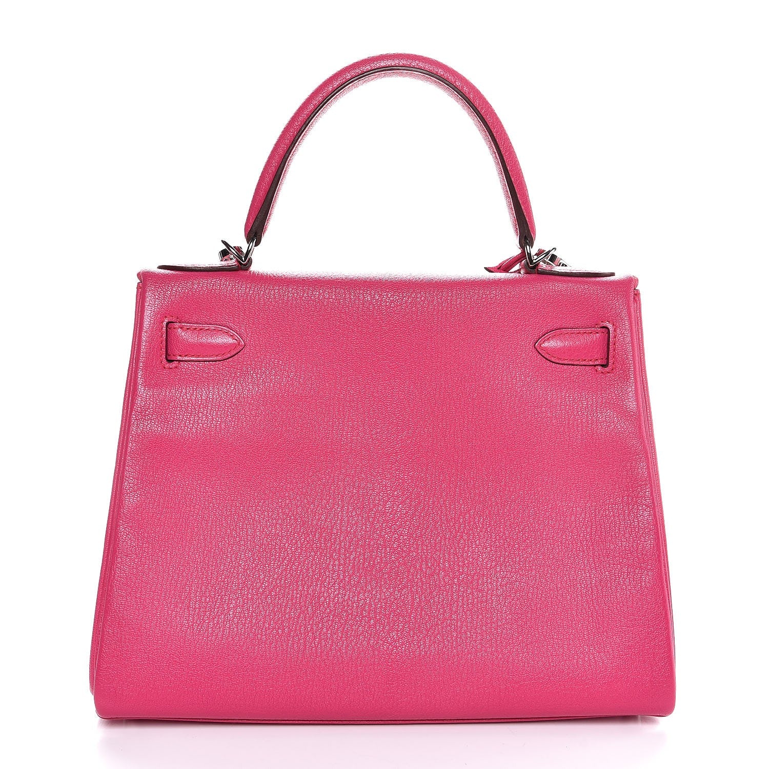 Hermes Chevre Mysore Kelly Retourne 28 Rose Shocking 5 of 41