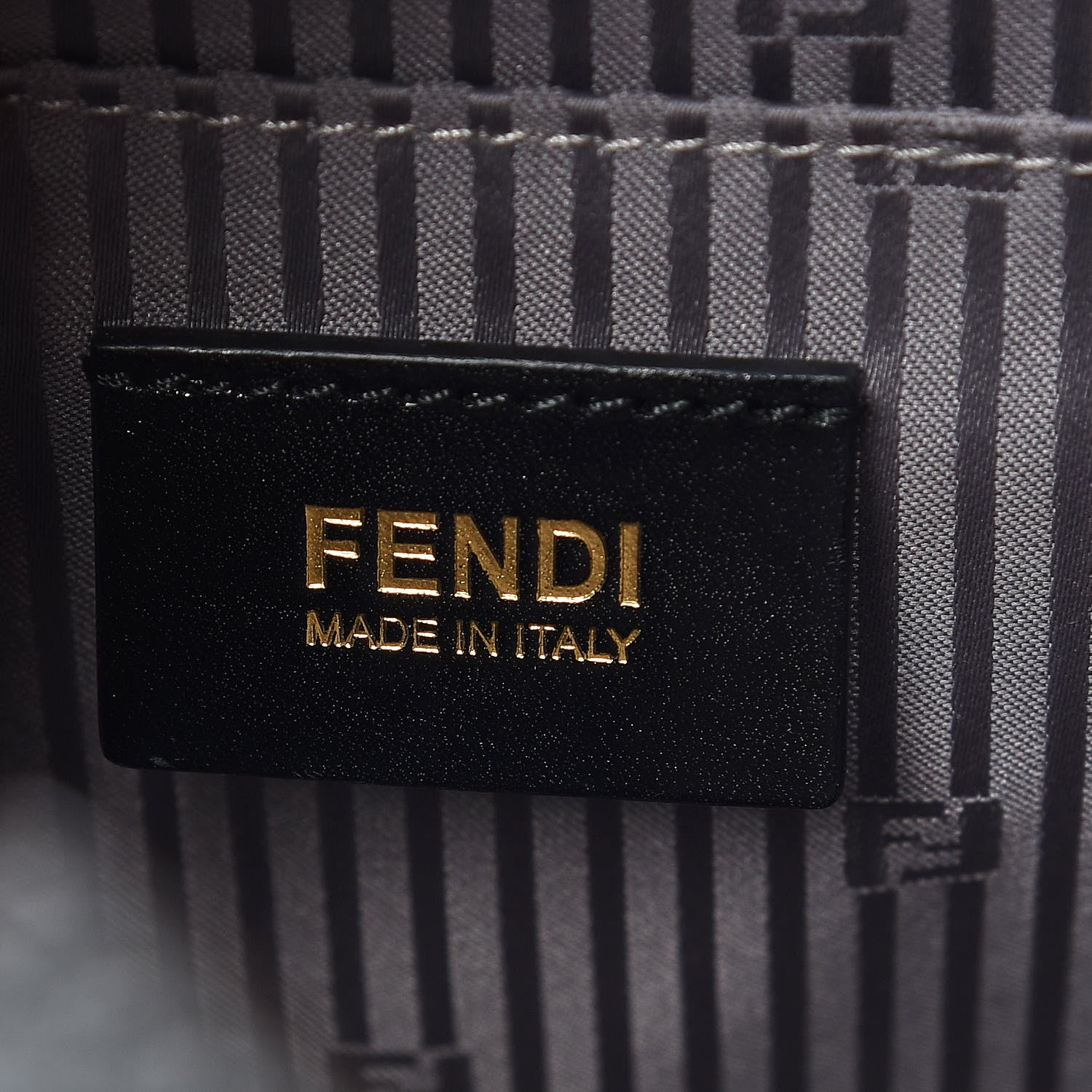 Fendi Vitello Elite Flamingo Regular 2Jours Tote Grigio Grigio Chiaro 7 of 8