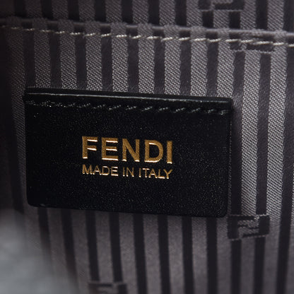 Fendi Vitello Elite Flamingo Regular 2Jours Tote Grigio Grigio Chiaro 7 of 8