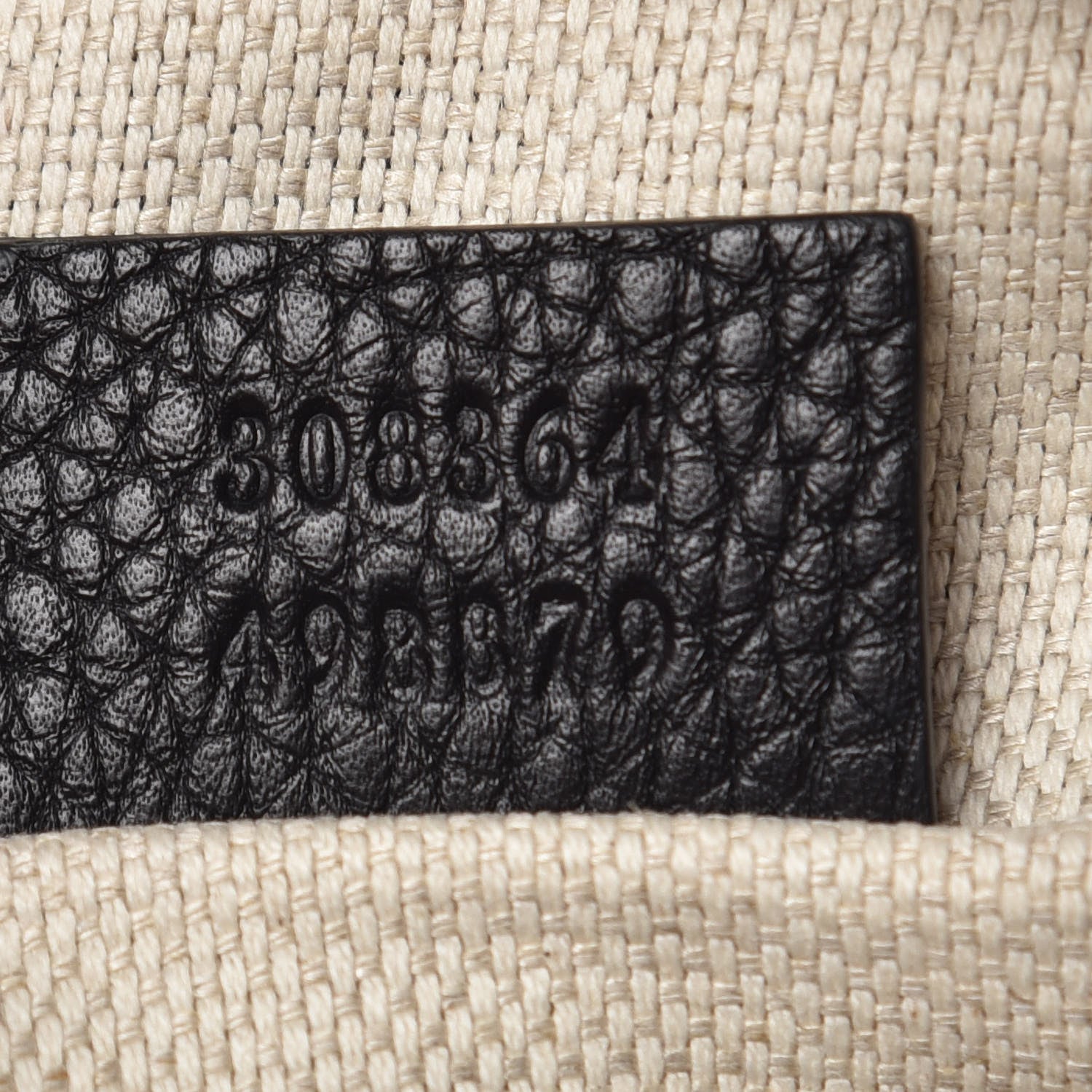 Gucci Pebbled Calfskin Small Soho Disco Bag Black 7 of 8