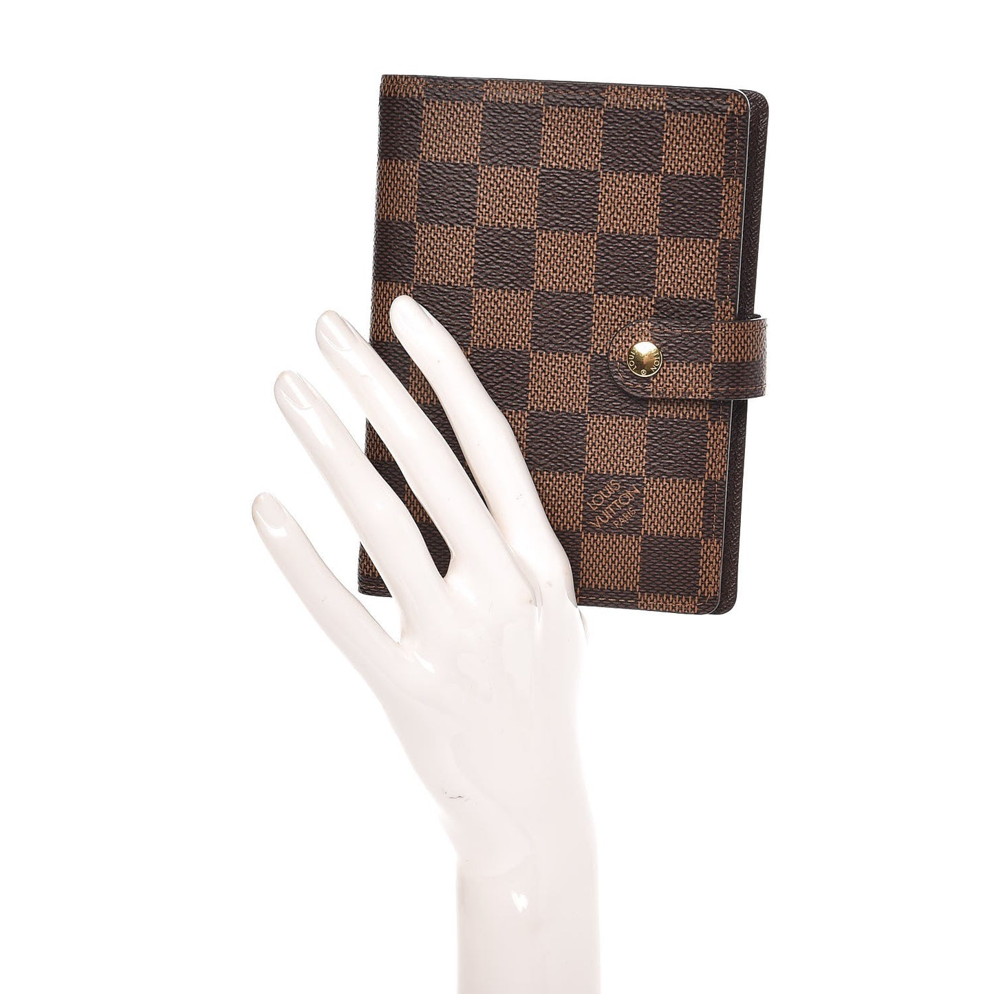 Damier Ebene Small Ring Agenda Cover