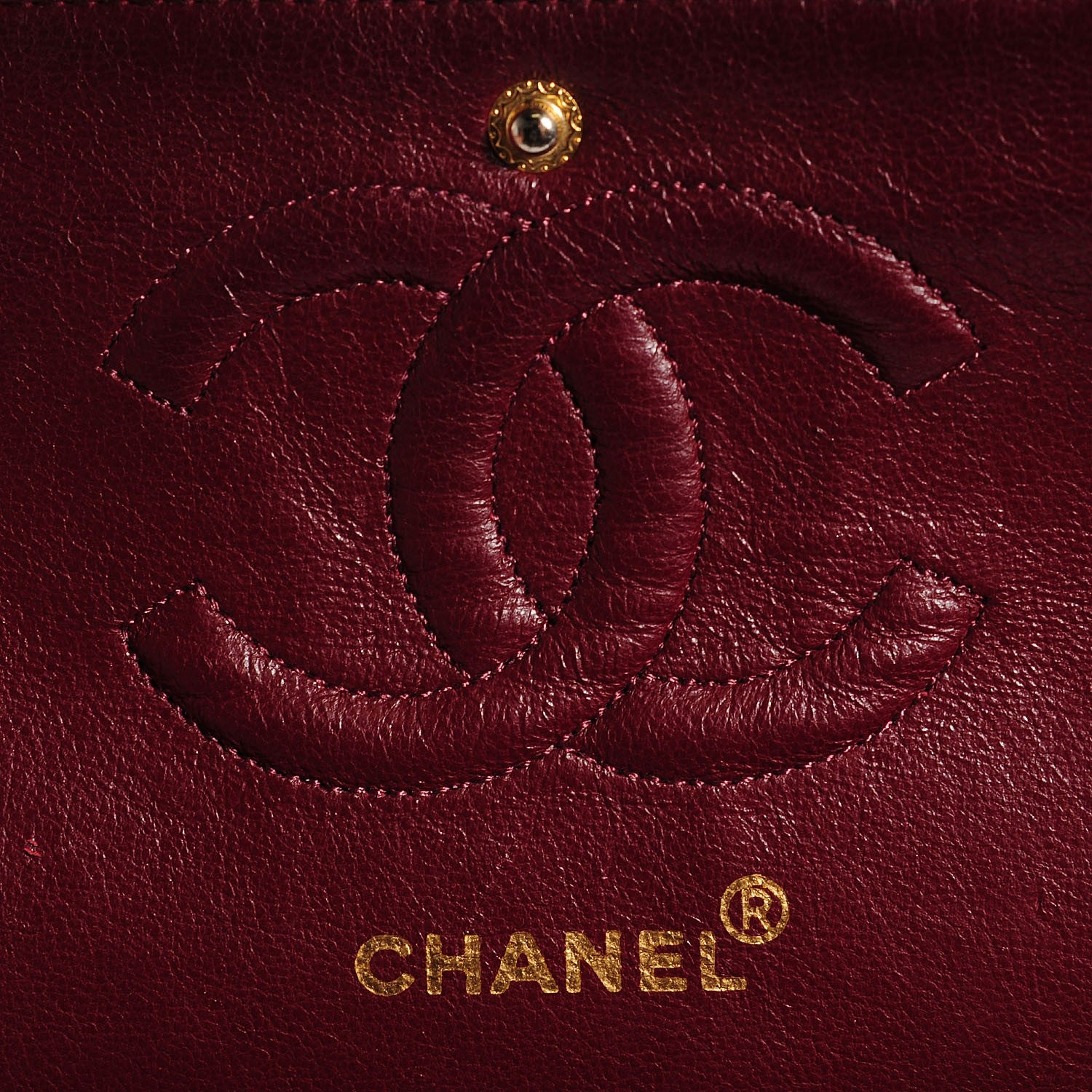 Chanel Lambskin Quilted Medium Double Flap Black 7 of 9