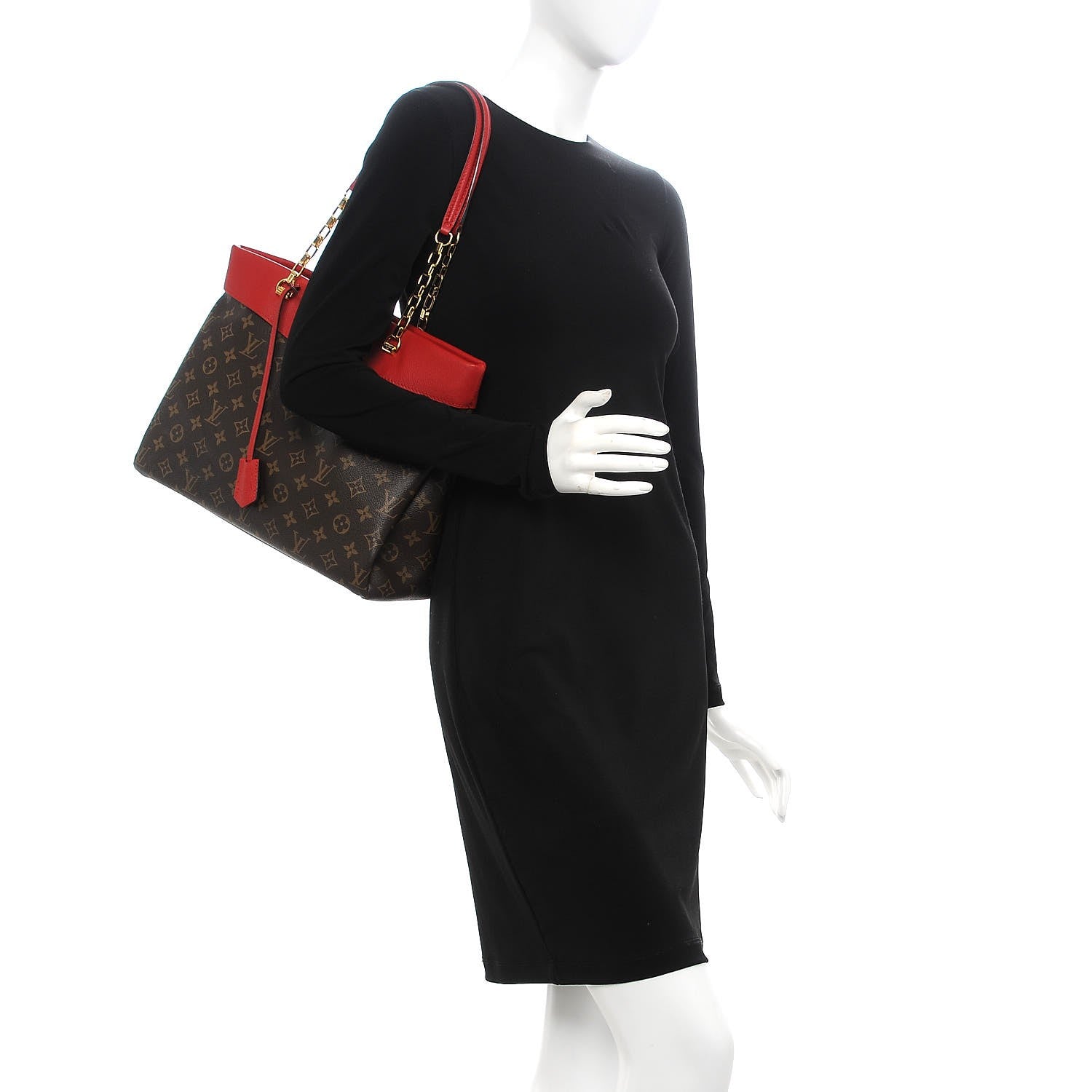 Louis Vuitton Monogram Pallas Shopper Cherry 2 of 10