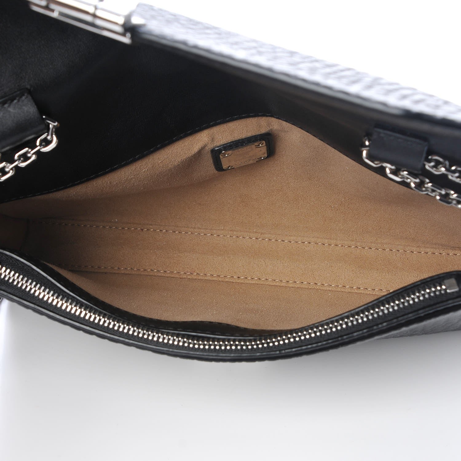 MCM Visetos Small Millie Crossbody Bag Black 5 of 8